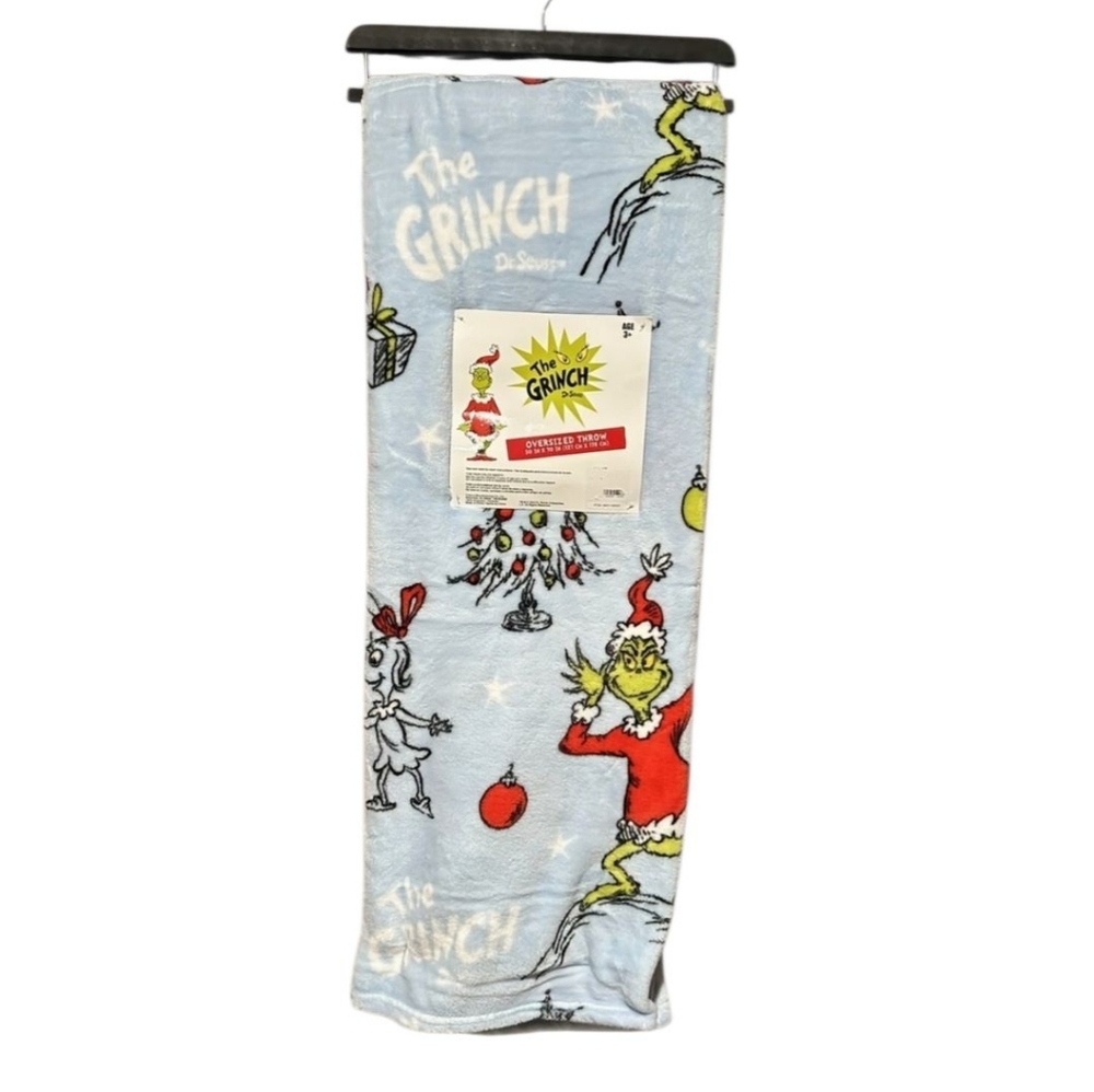 The Grinch Oversized Throw Blanket